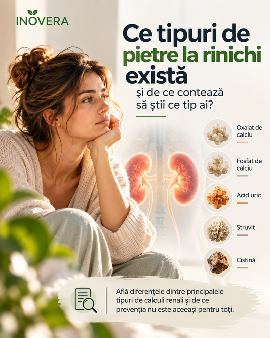 Ce tipuri de pietre la rinichi există și de ce contează să știi ce tip ai?