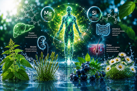 Detoxifierea si echilibru mineral prin siliciu si magneziu