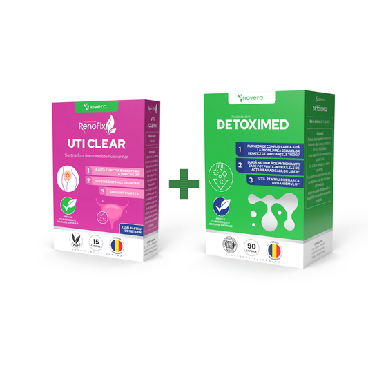Pachet UTI CLEAR + DETOXIMED